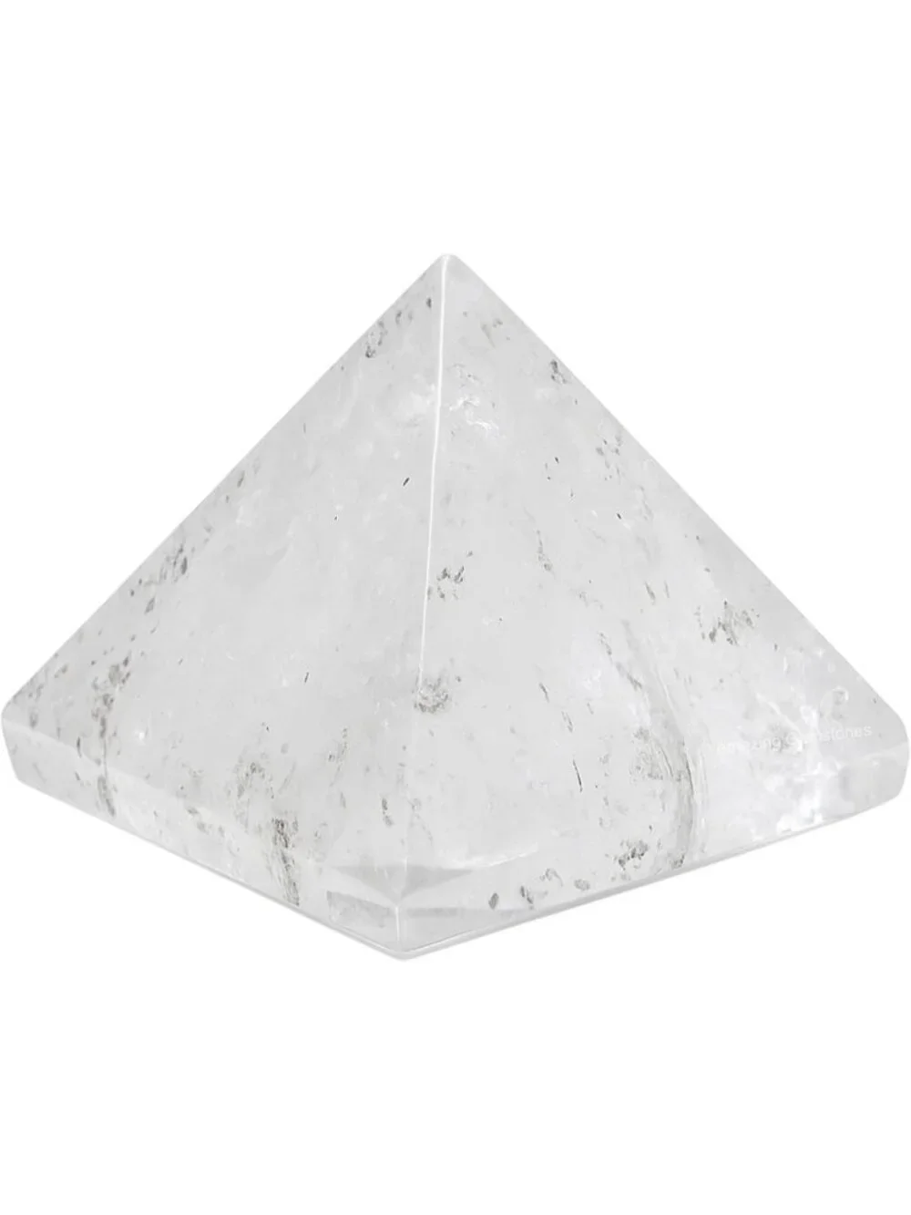 Clear Quartz Pyramid Crystal Healing Stone - 2
